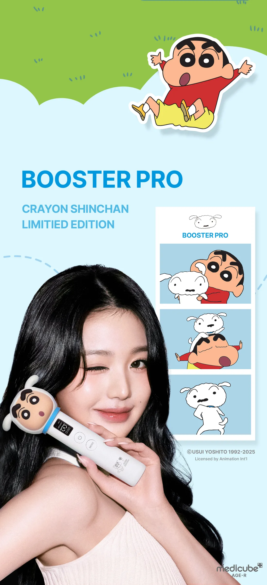 Medicube AGE-R Booster Pro Shin-chan Edition