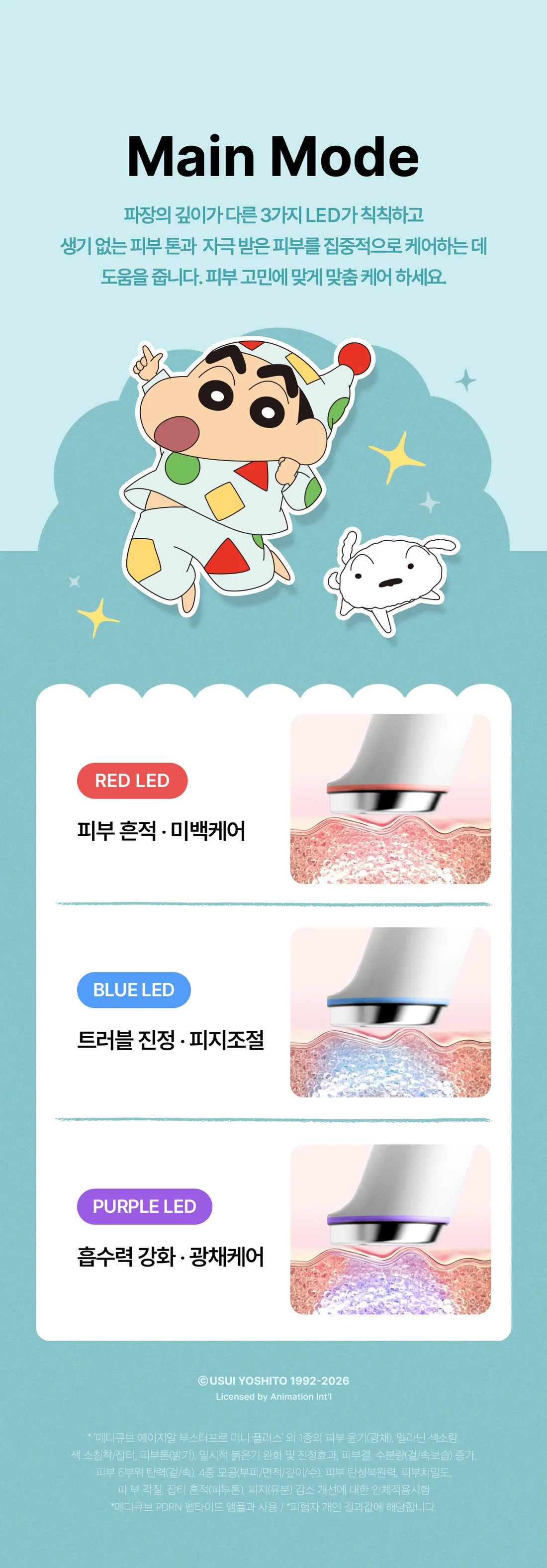 Medicube AGE-R Booster Pro Mini Plus Shin-chan Edition