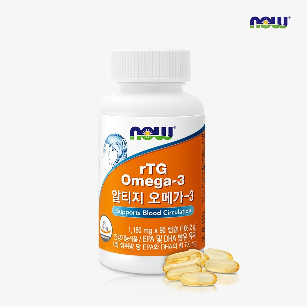 NOW Foods Alti Omega 3, 90 capsules, 1 pack