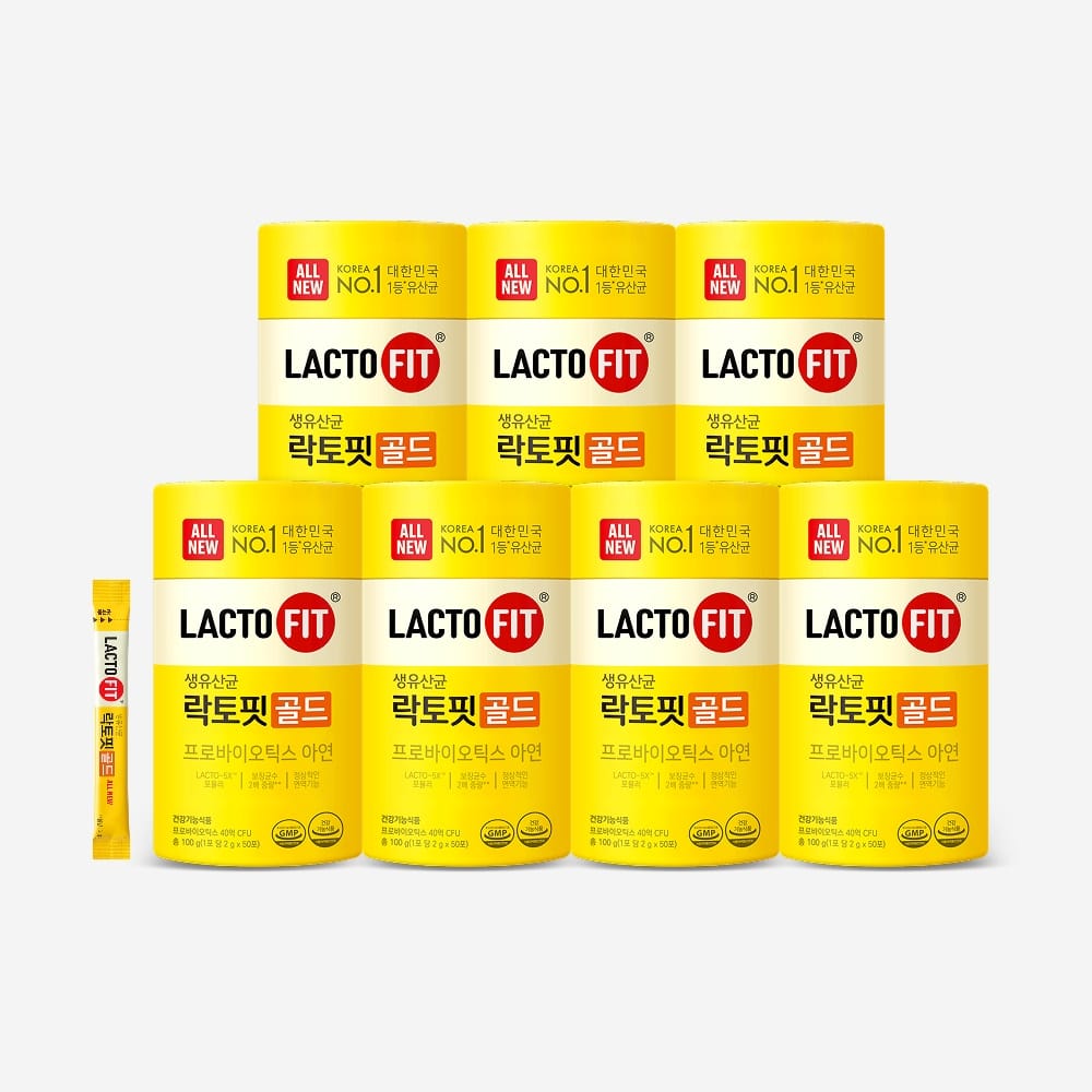 Lacto-Fit Gold Пробиотики, стики, 7 пакетов