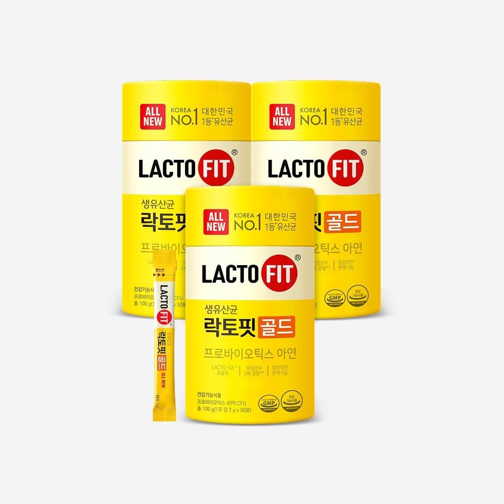 Lacto-Fit Gold Пробиотики стики, 3 упаковки (150 дней)