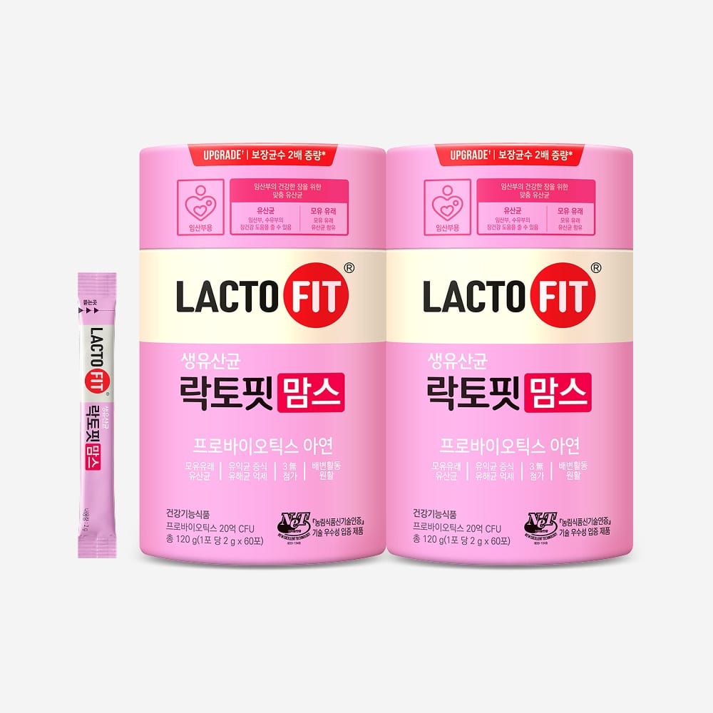Lacto-Fit Мамины пробиотики в стиках, 2 банки (120 дней)