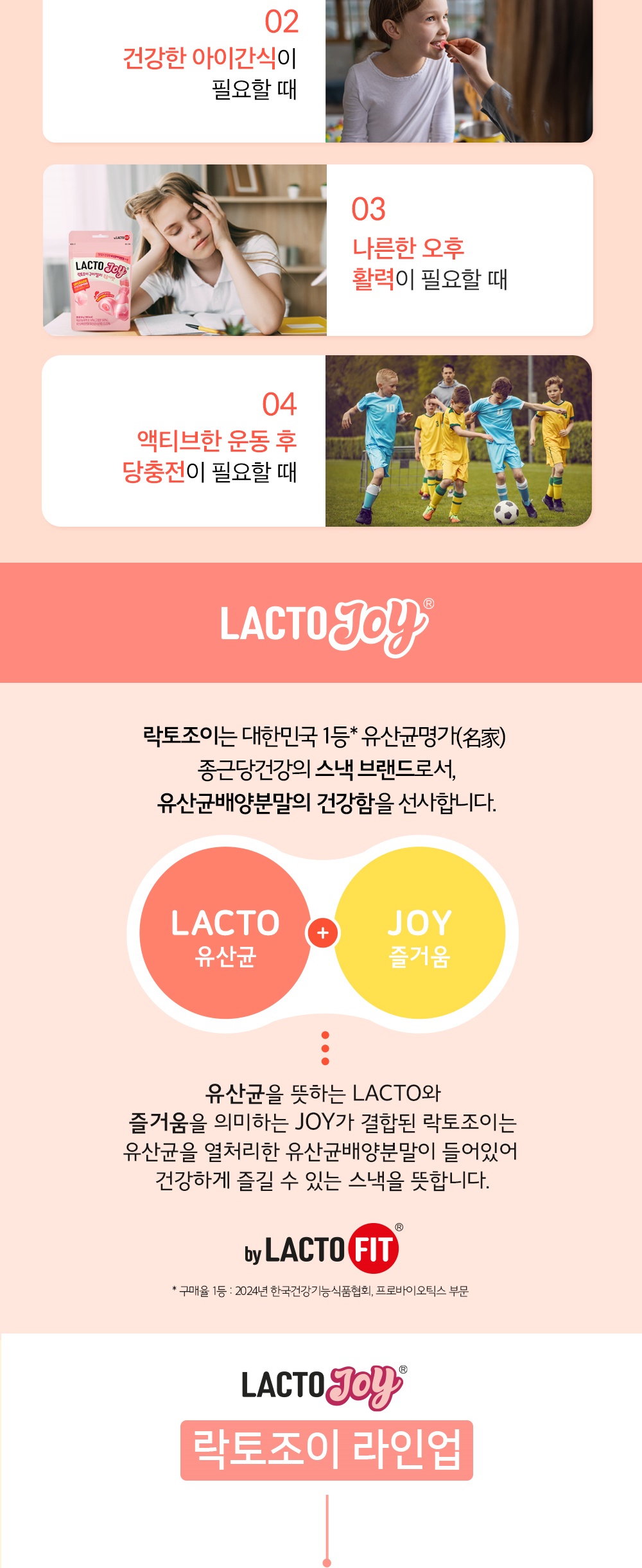 Lacto-Fit Lacto Joy gummy peach flavor, 5 sticks (250g)