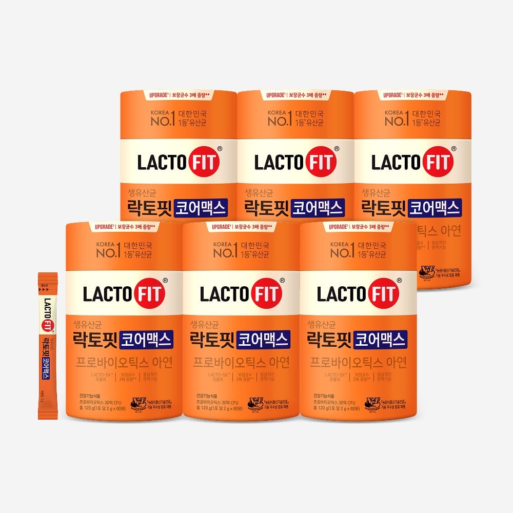 Lacto-Fit CoreMax, 6 упаковок стиков (360 дней)