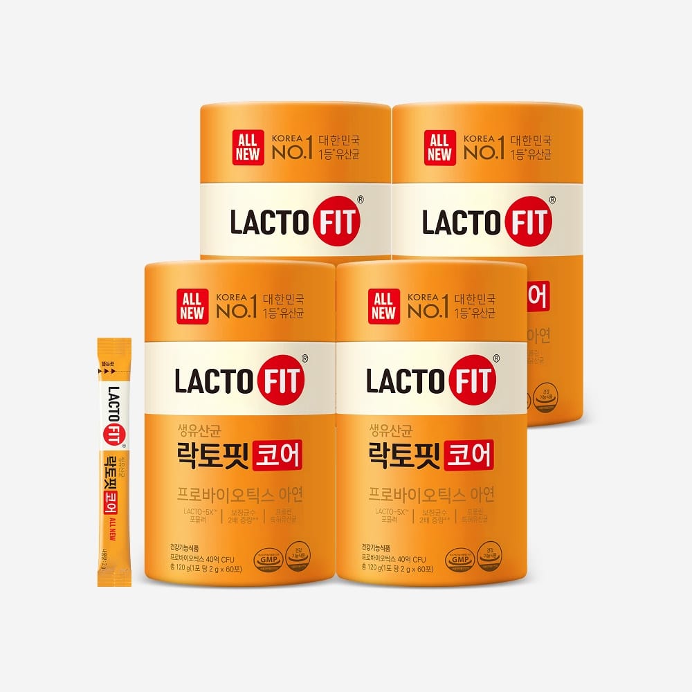 Lacto-Fit Core, стики, 4 упаковки (240 дней)
