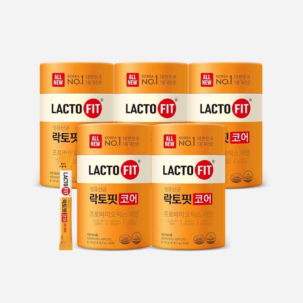 Lacto-Fit Core, стики, 5 упаковок (300 дней)
