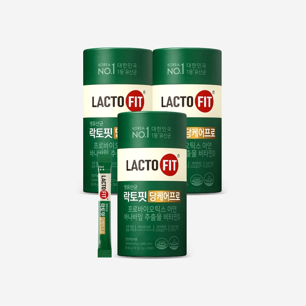Lacto-Fit Сахарный контроль Про, стики, 3 упаковки