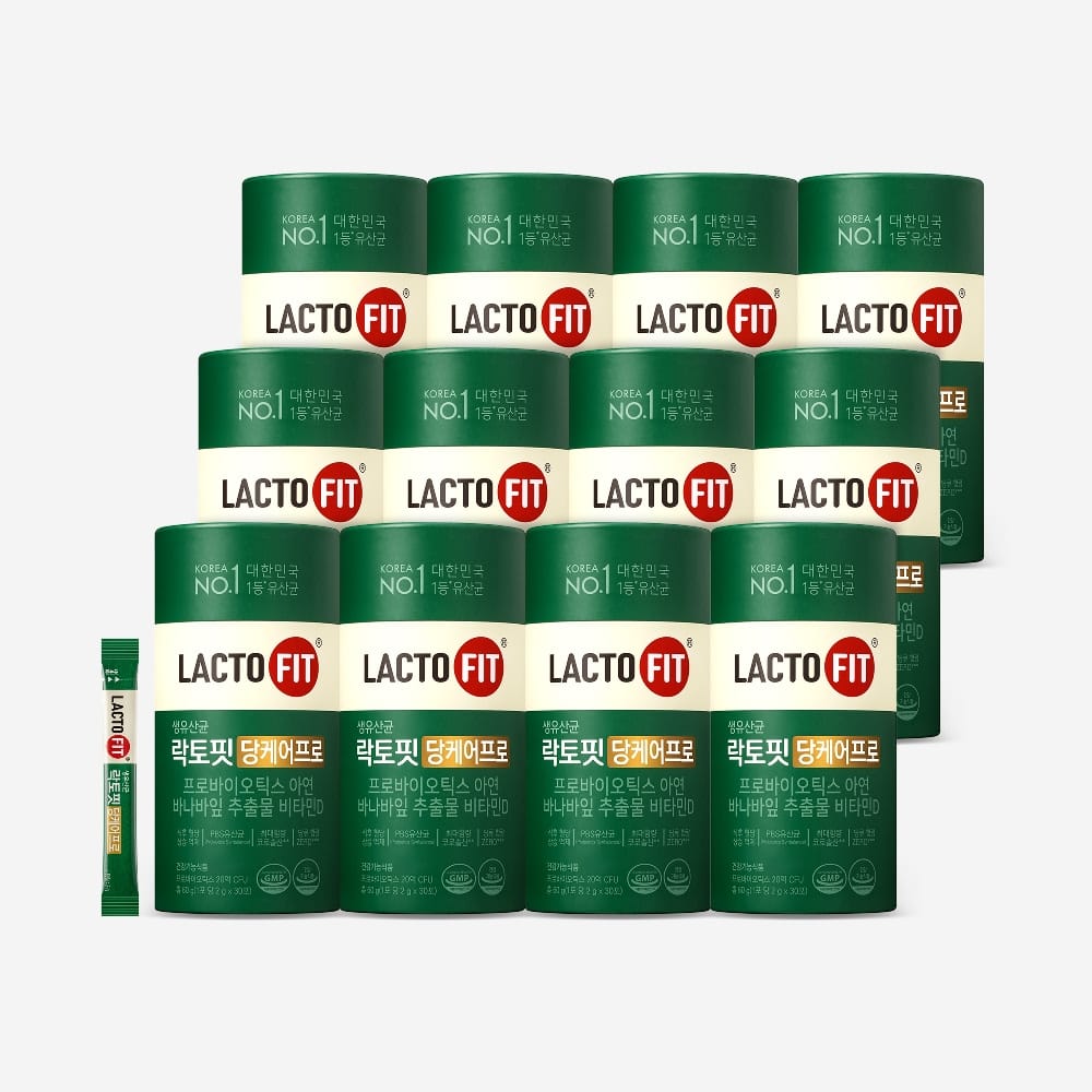 Lacto-Fit Sugar Care Pro, стик-пакеты, 12 шт., 360 дней