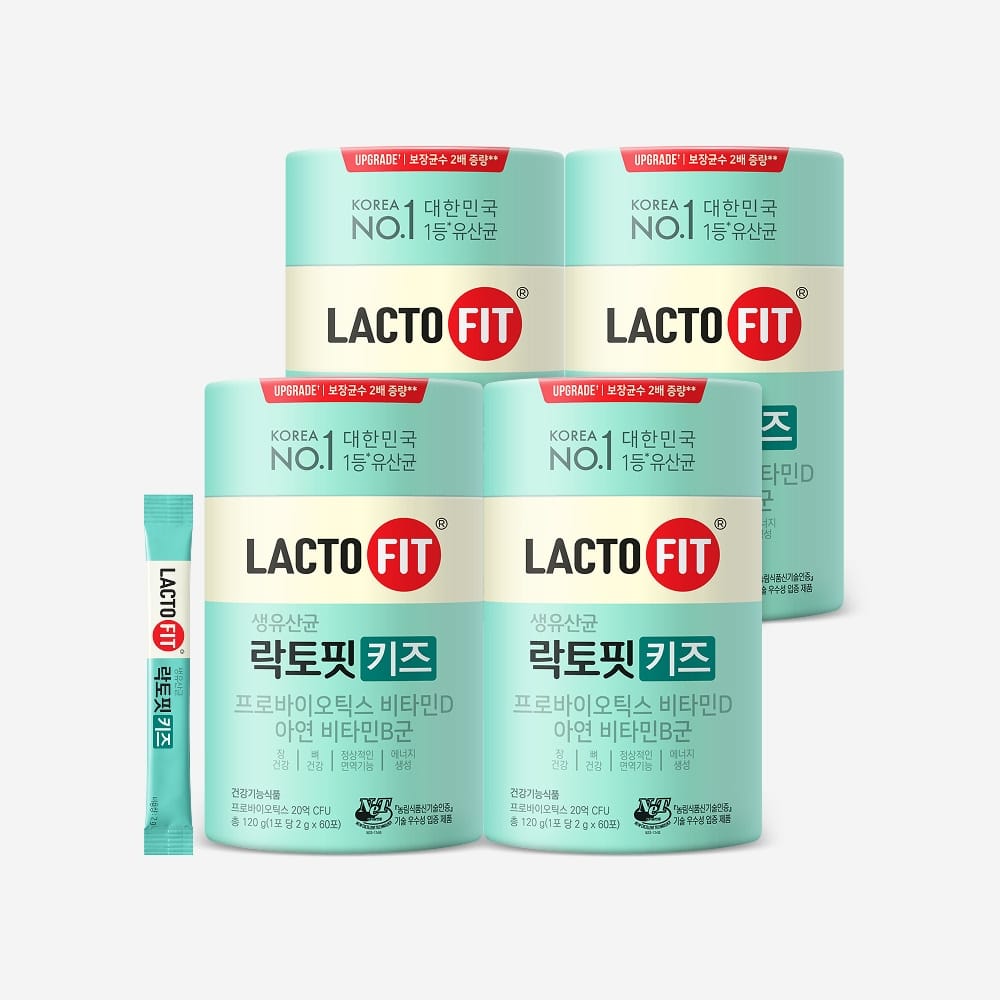 Lacto-Fit Детский, порошок в пакетиках, 4 банки (240 дней)