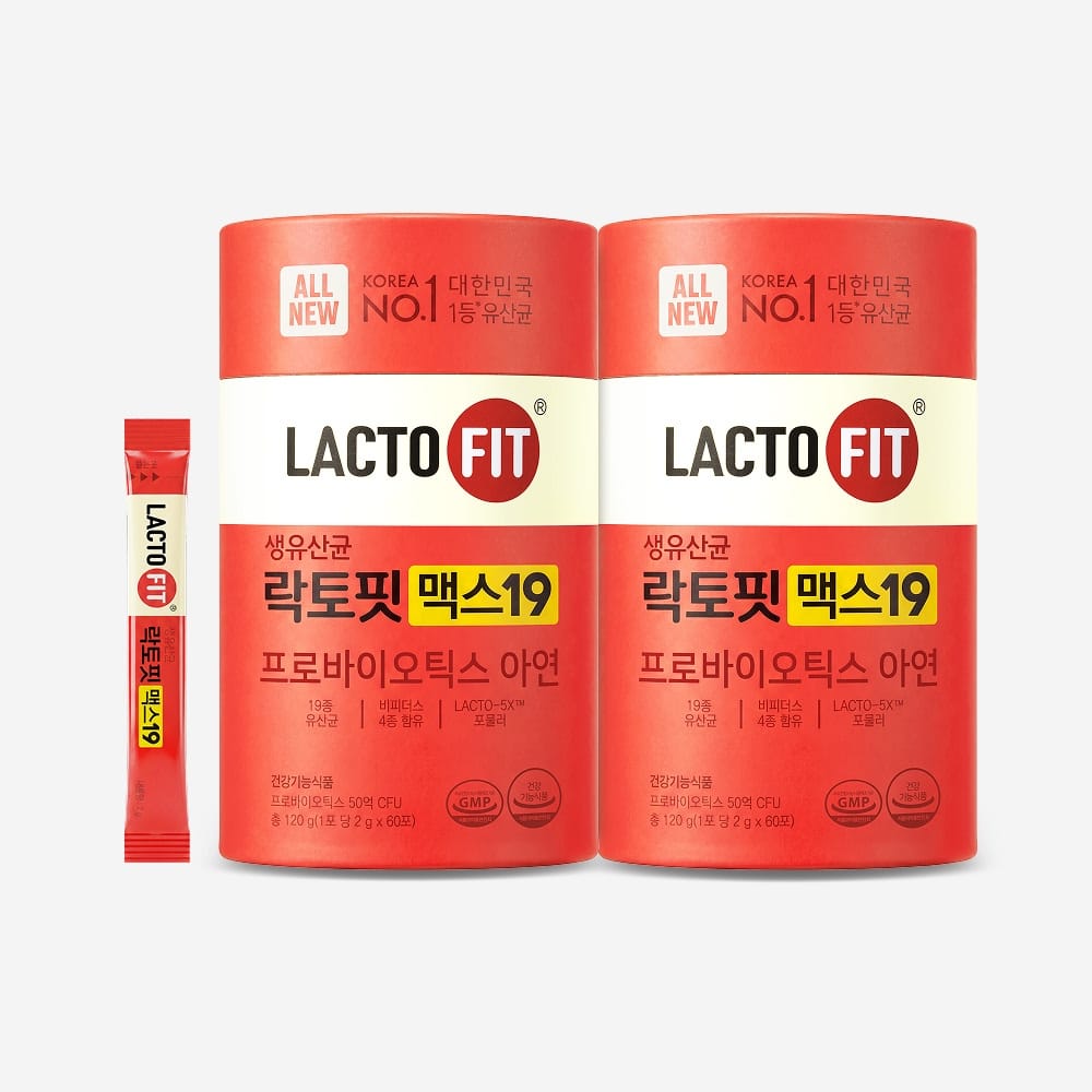 Lacto-Fit Max19, стики, 2 упаковки, 120 дней