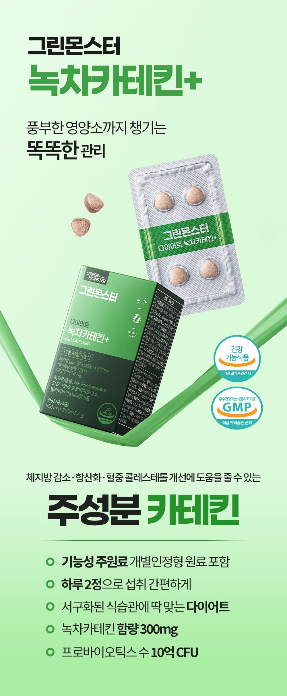 Grace Club Diet Green Tea Catechin+, 28 tablets