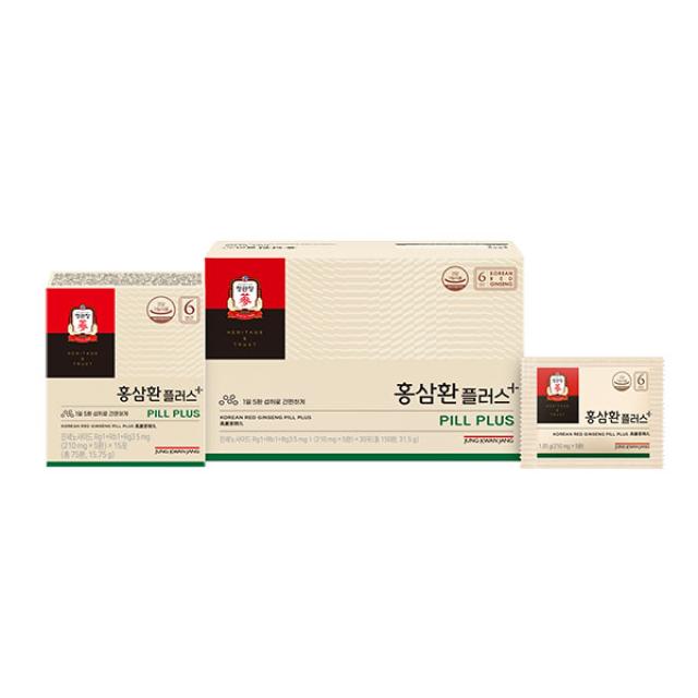 Cheong Kwan Jang Красный женьшень плюс, 150 пилюль