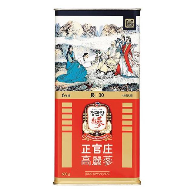 Cheong Kwan Jang Культивируемый женьшень, корешки, 30 штук, 600 г