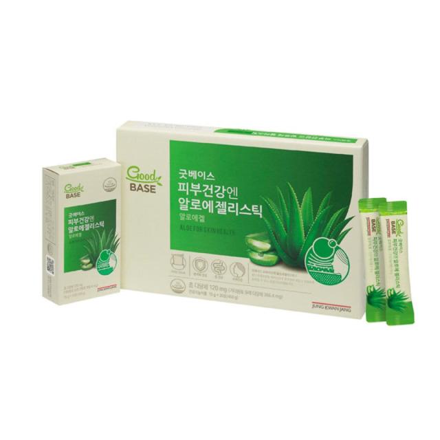 Cheong Kwan Jang Алоэ желе в стиках для здоровья кожи, 15g×30 стиков