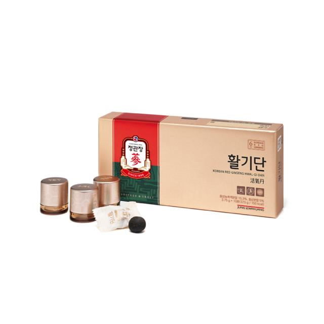 Cheong Kwan Jang Красный женьшень, пилюли, 10 шт.