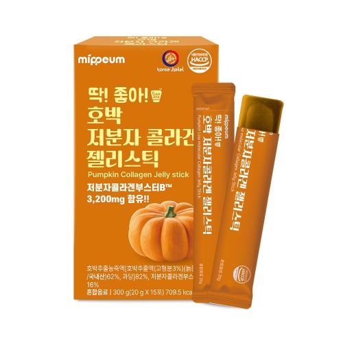Mippeum Желе с коллагеном из тыквы в стиках, 20г x 15 стиков