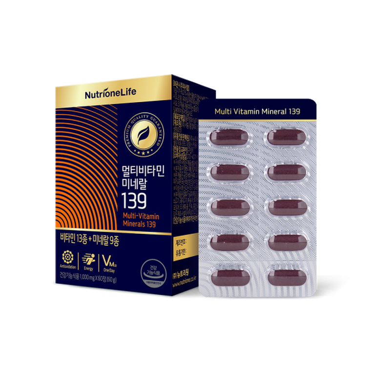 Nutrione Мультивитамин Минерал 139, 60 капсул