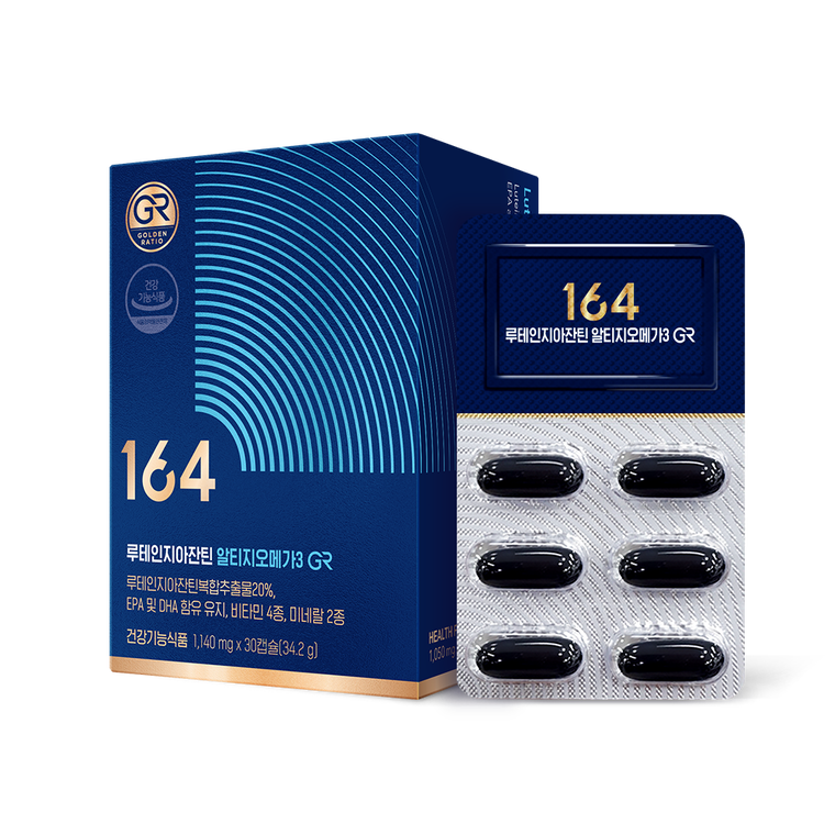 Nutrione Лютеин Зеаксантин Альтиджи Омега-3 GR, 30 капсул