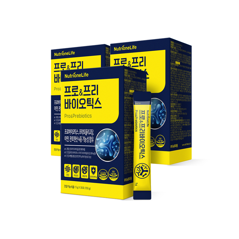 Nutrione Pro & Пребиотики Порошок Саше, 90 палочек, 3 упаковки