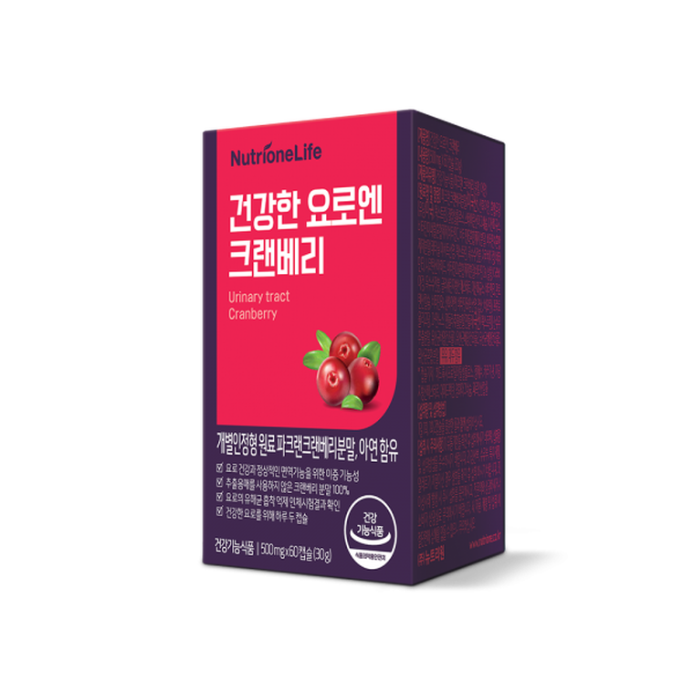 Nutrione Клюква для здоровья мочевыводящих путей, капсулы, 60 капсул