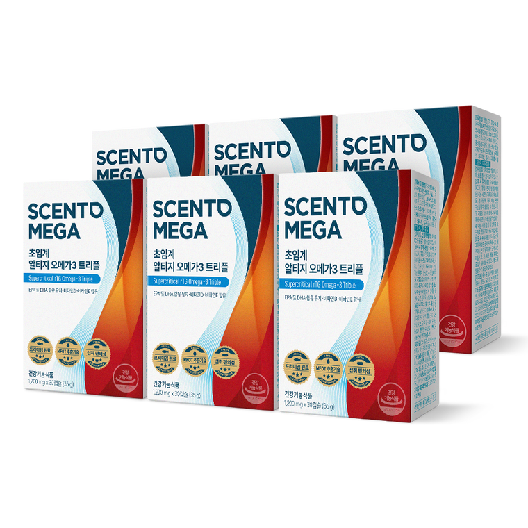 Nutrione Омега-3 Тройная Сила 1200 мг Капсулы, 6 упаковок