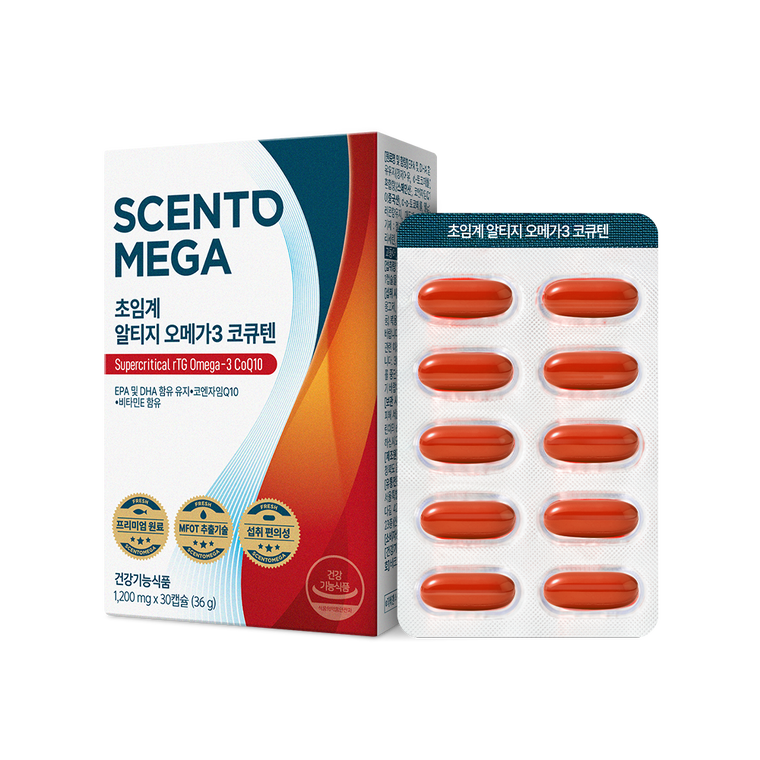 Nutrione Центомега Омега-3 CoQ10 суперкритический экстракт, 30 капсул