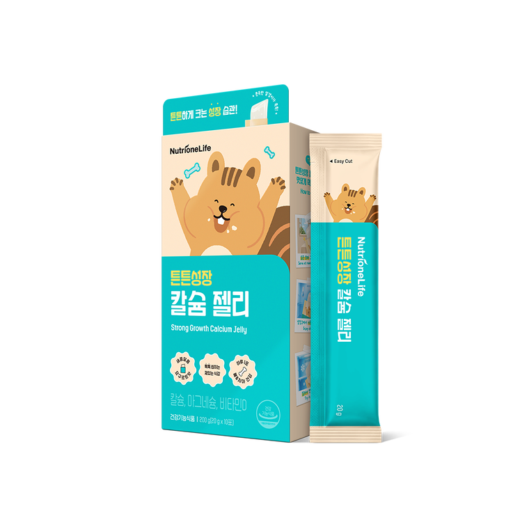 Nutrione Желе для роста и укрепления костей детское, 10 стиков