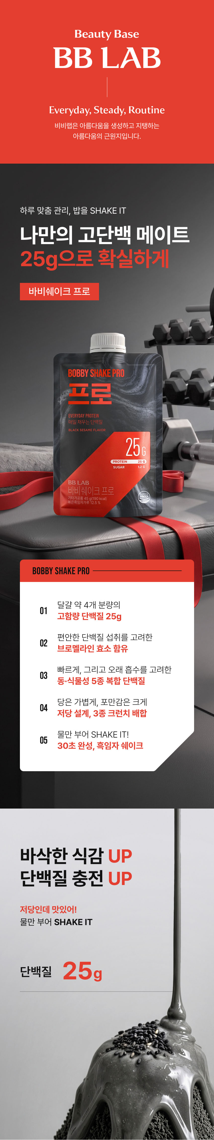 Nutrione Baby Shake Pro Black Sesame, powder, 1 pouch, 7 days