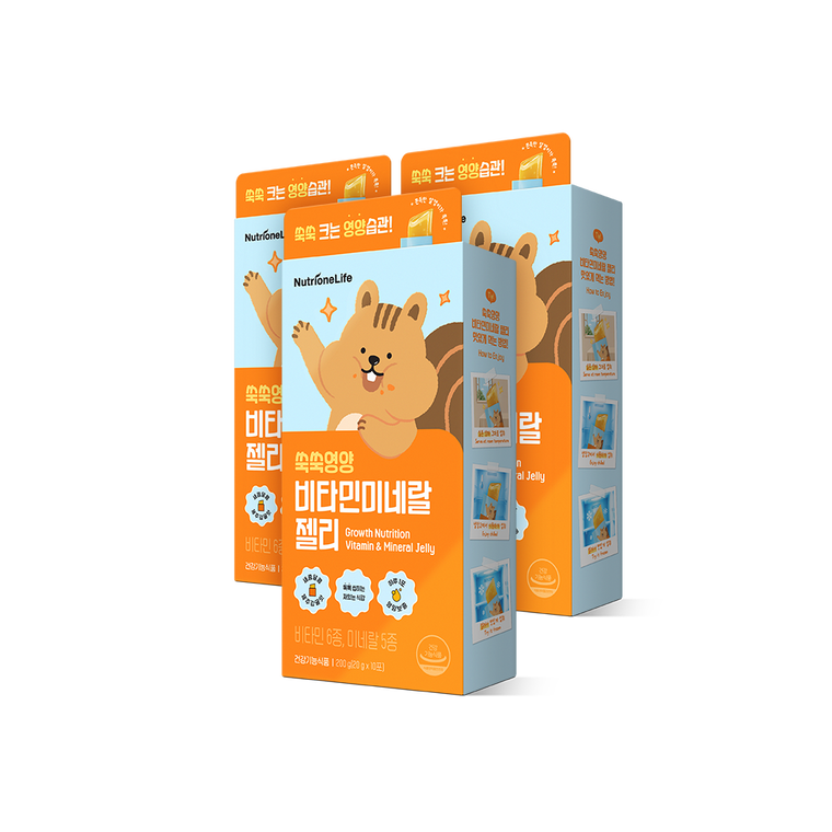 Nutrione Витаминно-минеральное желе для детей, стики, 3 упаковки