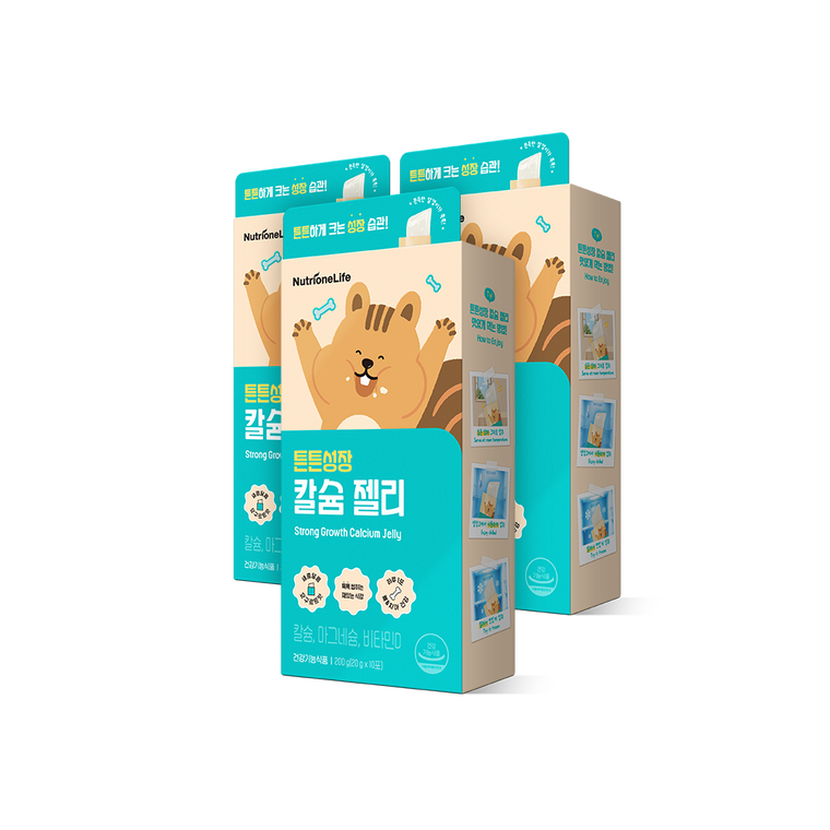 Nutrione Желе для роста и развития костей детям, 30 дней, 3 упаковки
