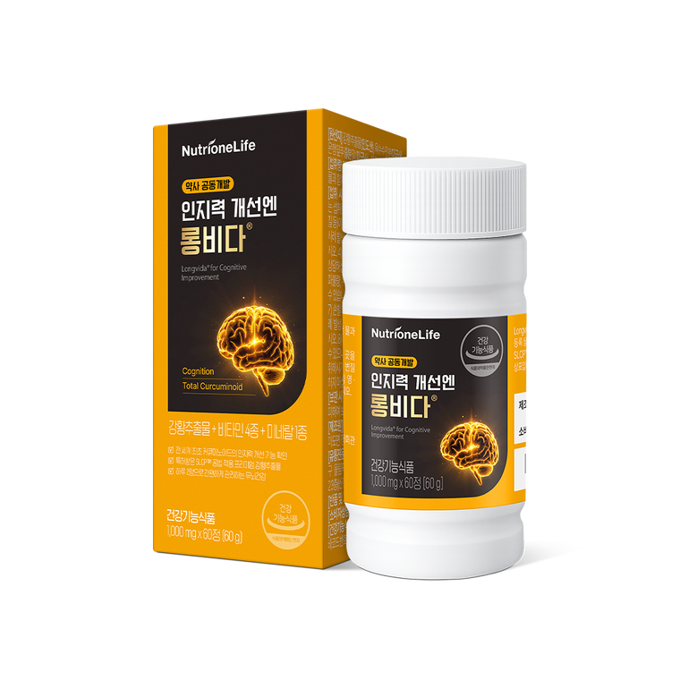Nutrione Улучшение когнитивной функции с Longvida, 60 таблеток, 1 банка