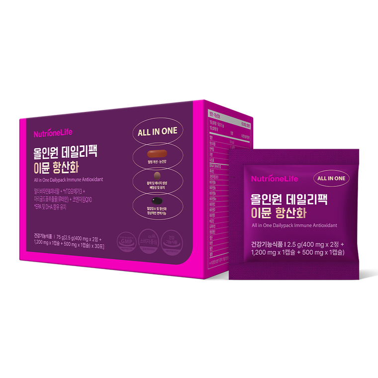Nutrione Daily Pack Иммунитет и антиоксиданты, капсулы, месячный запас