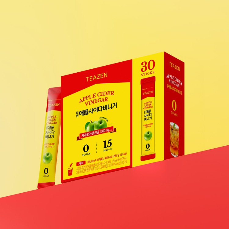 Teazen яблочный уксус, 30 стиков