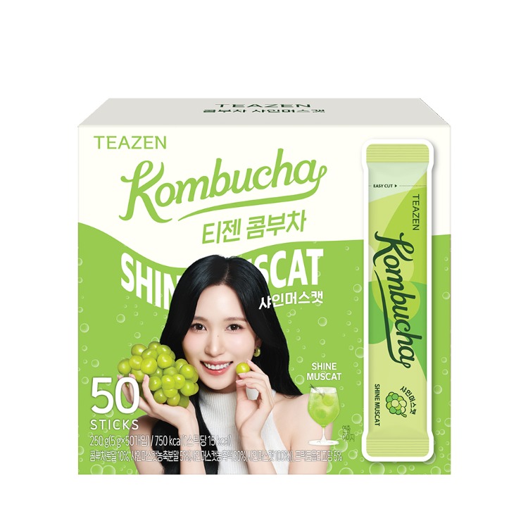 Teazen Комбуча Шайн Мускат, 50 стиков