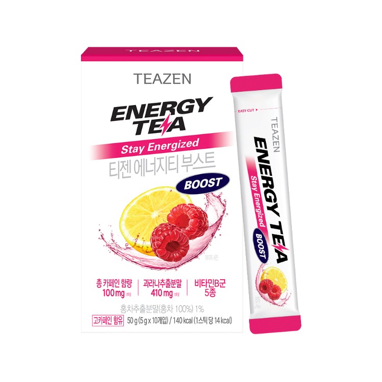 Teazen Энергетический чай Boost, 10 стиков