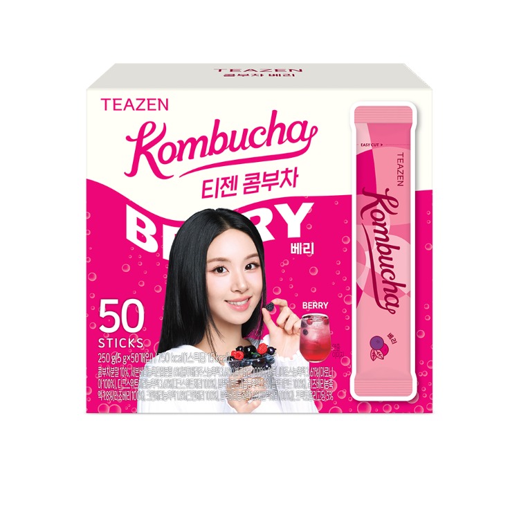 Teazen Комбуча Ягода, 50 стиков