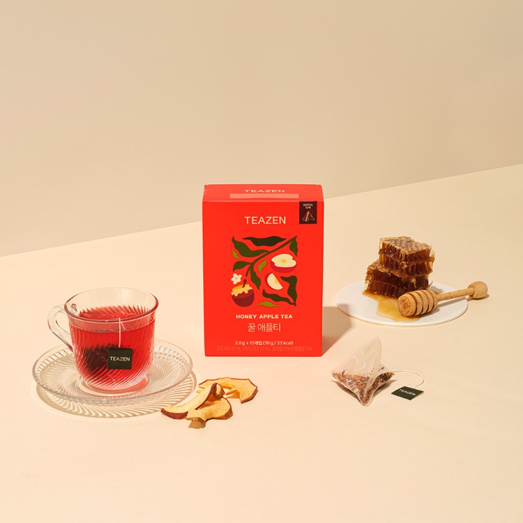 Teazen Чайный напиток с медом и яблоком, 15 пакетиков