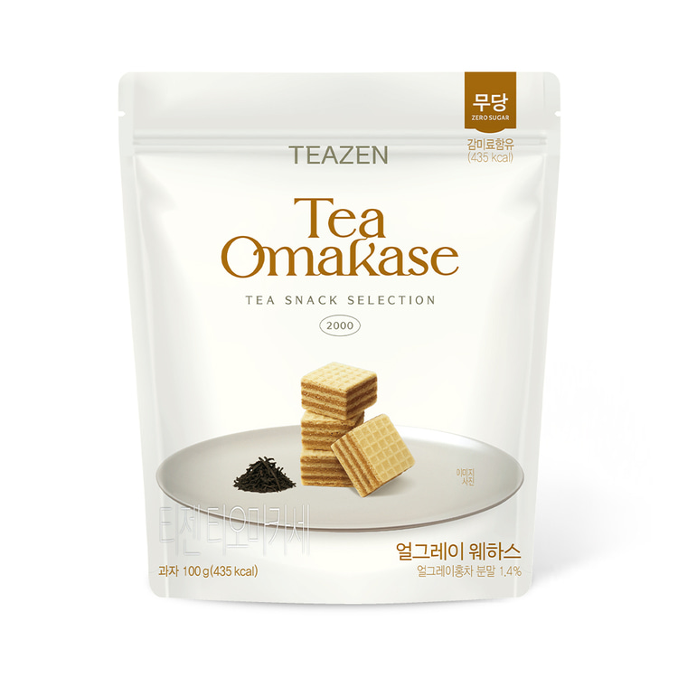 Teazen Tio Macадамия Эрл Грей Вафли, 100g