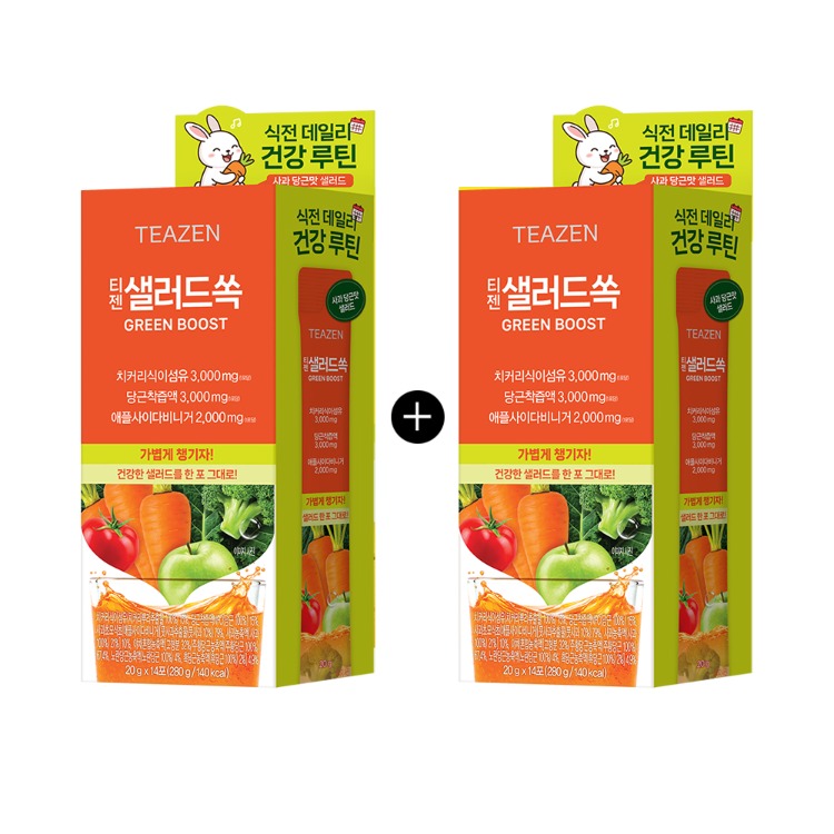 Teazen Салат дressing juice, 14 стиков, 2 упаковки