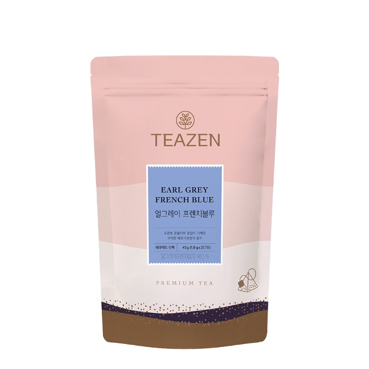 Teazen Граф Грей Французская голубая, 25 чайных пакетиков