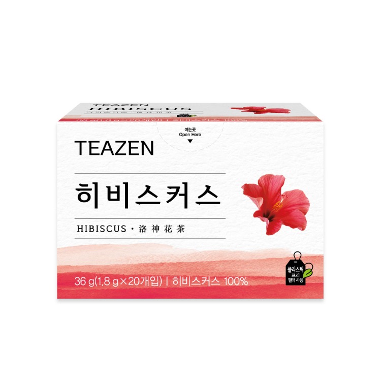 Teazen Hibiscus Tea, 20 tea bags