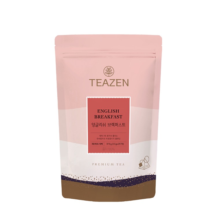 Teazen English Breakfast, 25 чайных пакетиков