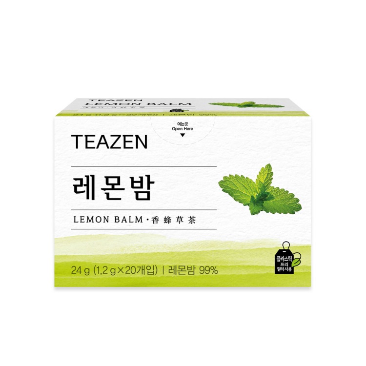 Teazen Лемонный бальзам, 20 чайных пакетиков