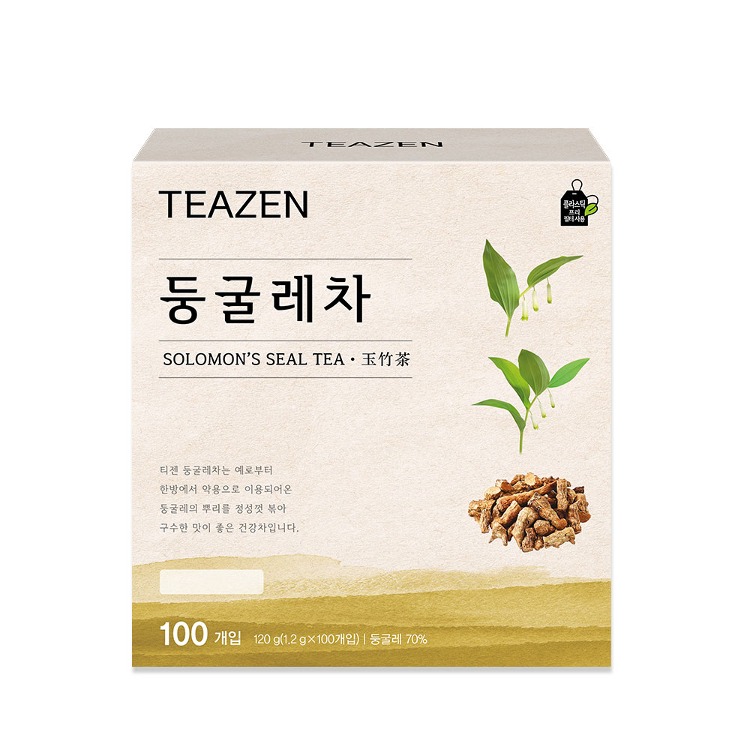 Teazen чай из печати Соломона, 100 чайных пакетиков