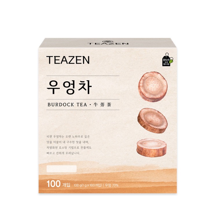 Teazen Чай из лопуха, чайные пакетики, 100 шт.