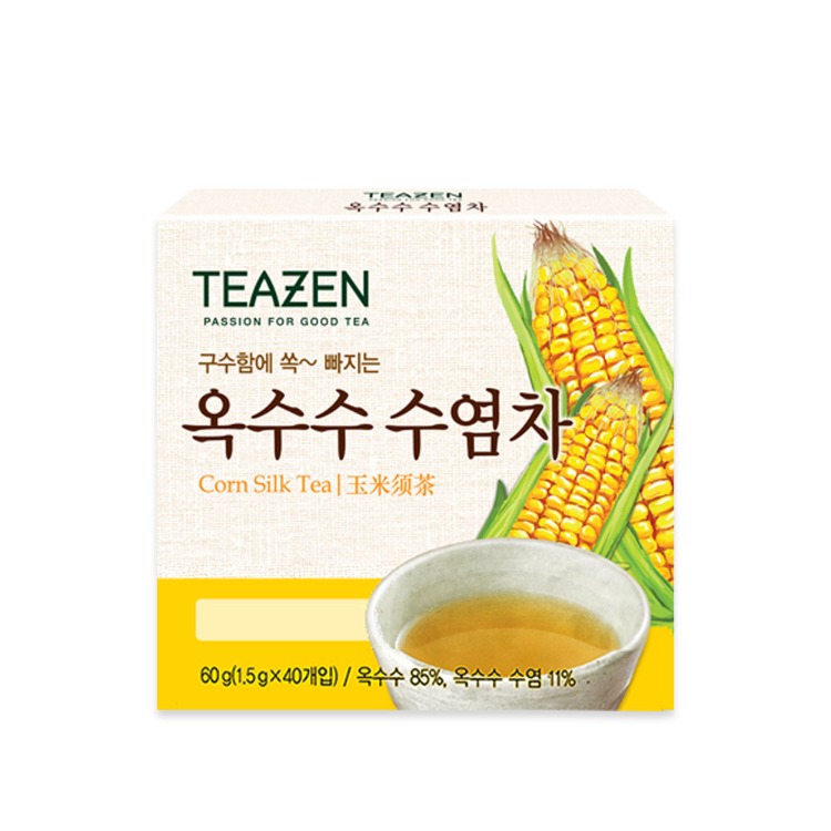 Teazen Кукурузный шелк, чайные пакетики, 40 шт.