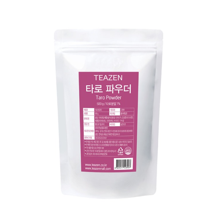 Teazen порошок таро для молочного чая, 500g