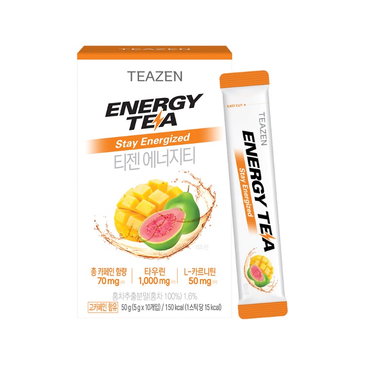 Teazen Энергетический чай, 10 стиков